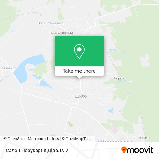 Салон Перукарня Діва map