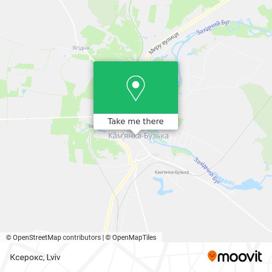 Ксерокс map
