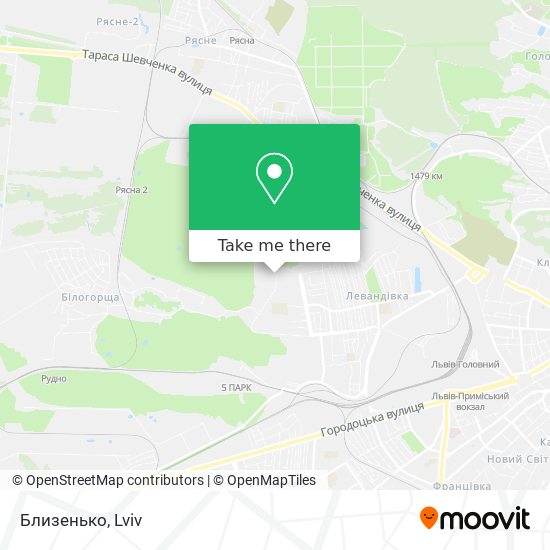 Близенько map