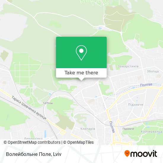 Волейбольне Поле map