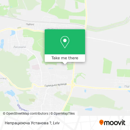 Непрацююча Установа ? map