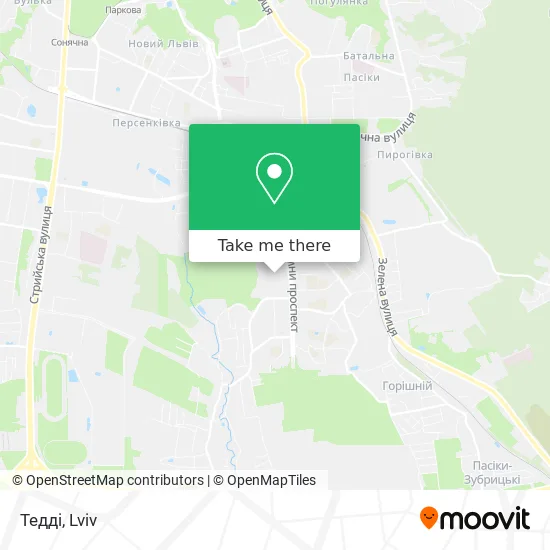 Карта Тедді