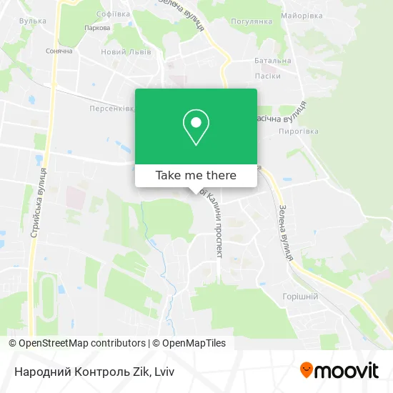 Карта Народний Контроль Zik