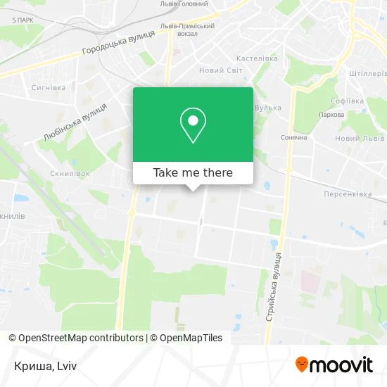 Карта Криша