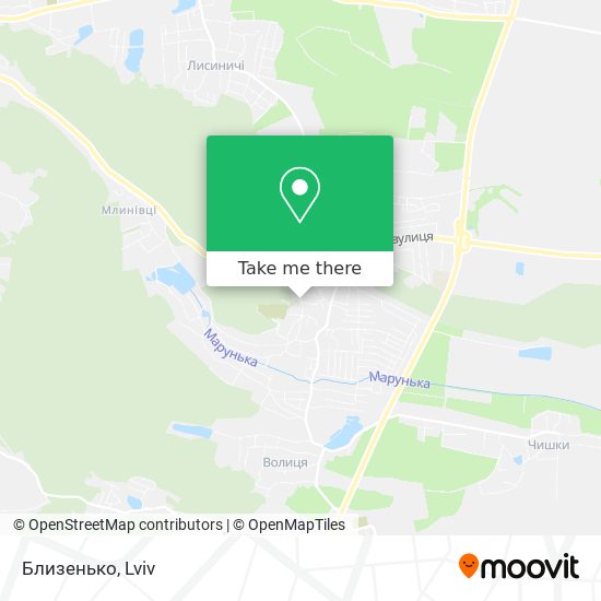 Близенько map