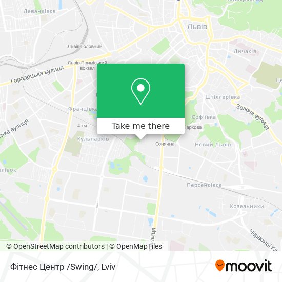 Фітнес Центр /Swing/ map