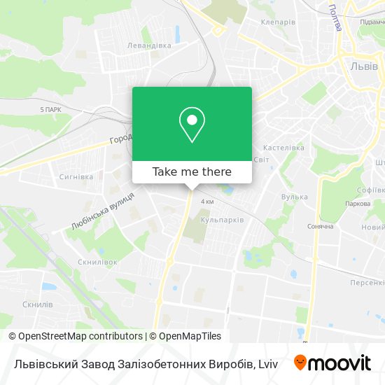 Львівський Завод Залізобетонних Виробів map