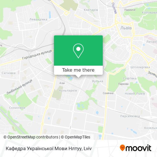 Кафедра Української Мови Нлтуу map