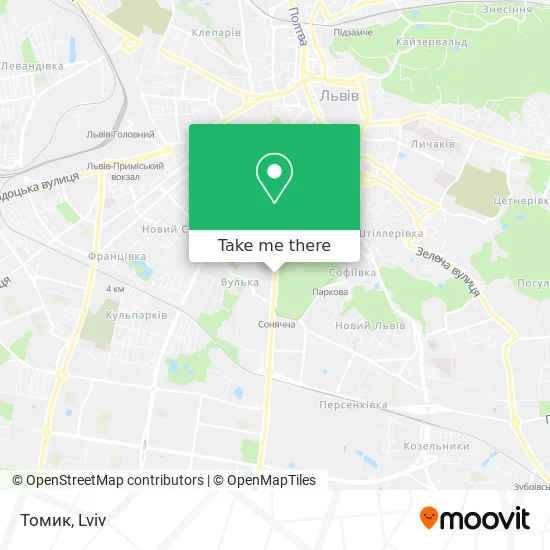 Карта Томик