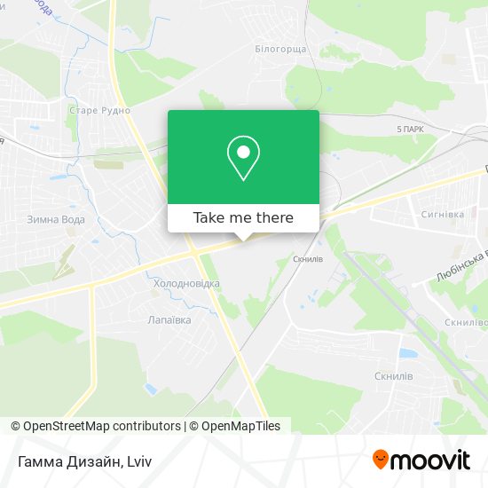 Гамма Дизайн map