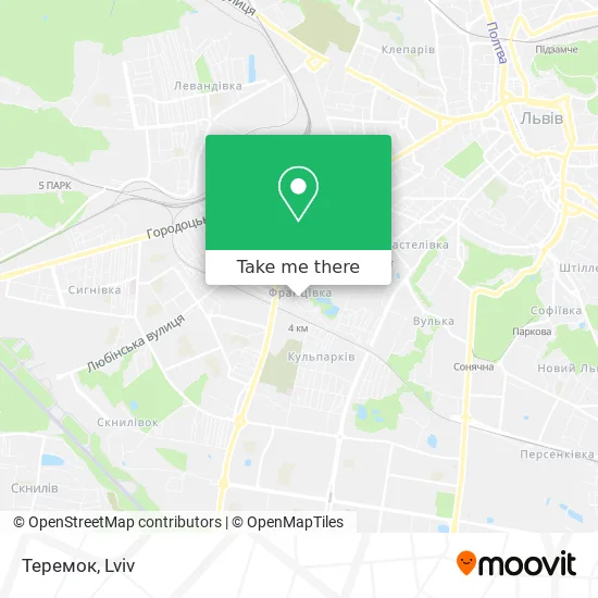 Карта Теремок