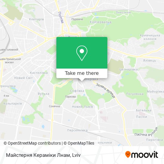 Майстерня Кераміки Лнам map