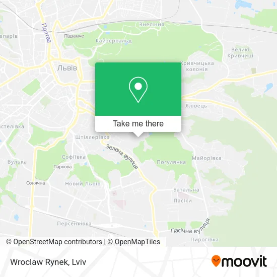 Карта Wroclaw Rynek