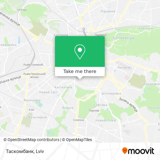 Карта Таскомбанк