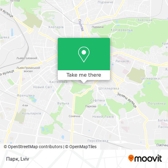 Парк map