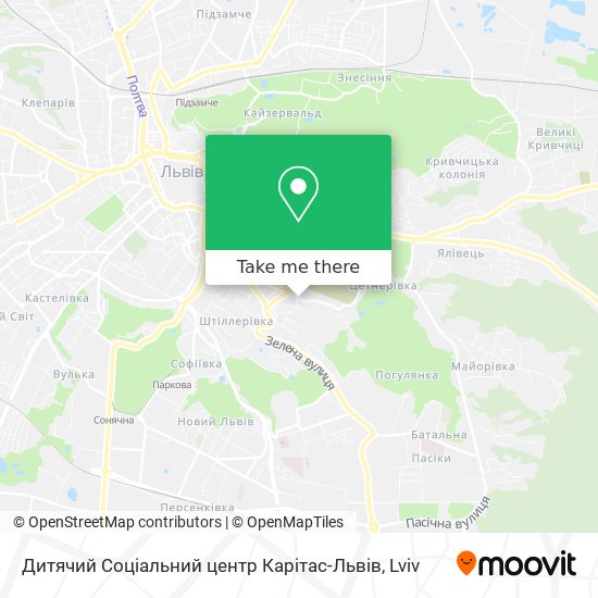 Дитячий Соціальний центр Карітас-Львів map
