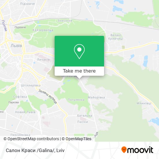 Салон Краси /Galina/ map
