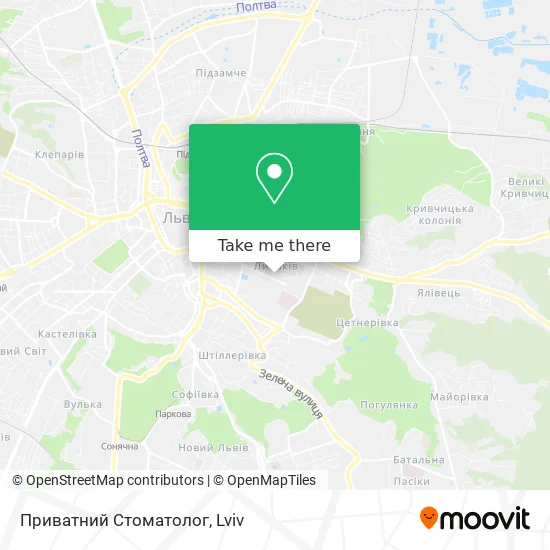 Карта Приватний Стоматолог