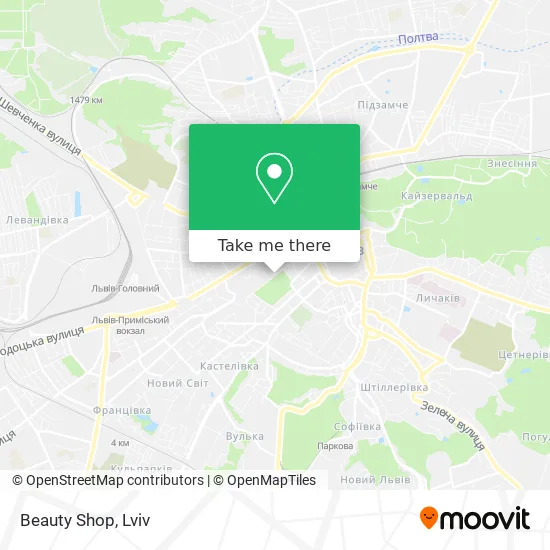 Карта Beauty Shop