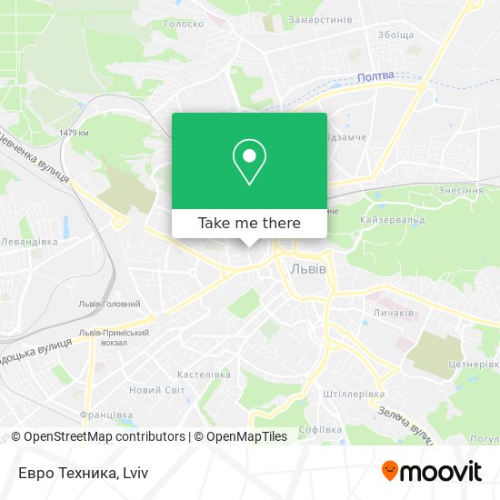 Карта Евро Техника