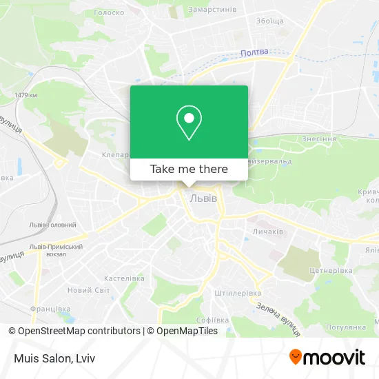 Карта Muis Salon