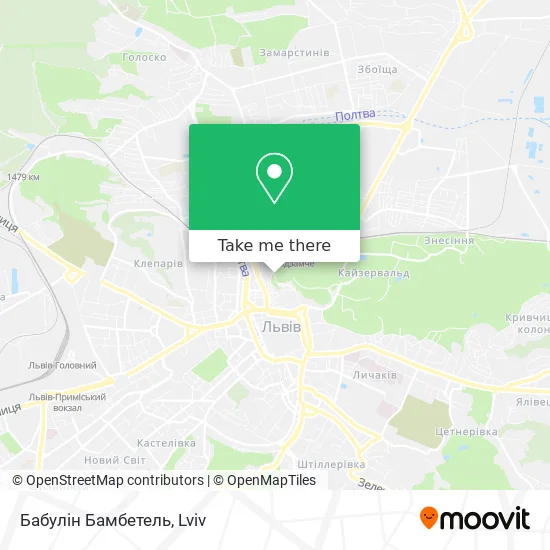 Бабулін Бамбетель map