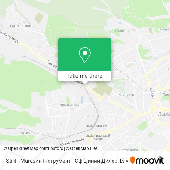 Stihl - Магазин Інструмент - Офіційний Дилер map