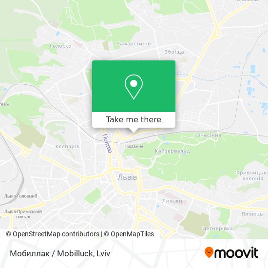 Мобиллак / Mobilluck map