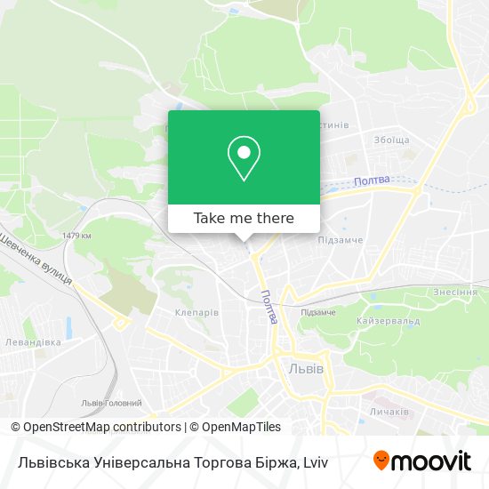 Львiвська Унiверсальна Торгова Бiржа map