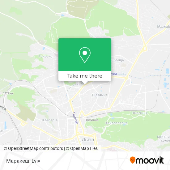 Карта Маракеш