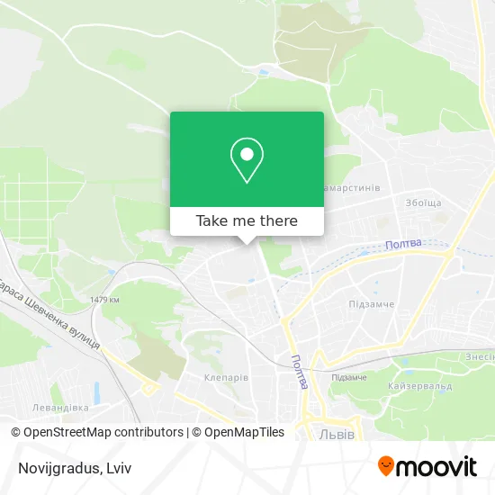 Карта Novijgradus