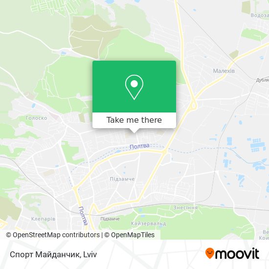Спорт Майданчик map
