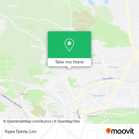 Карта Кури Гриль