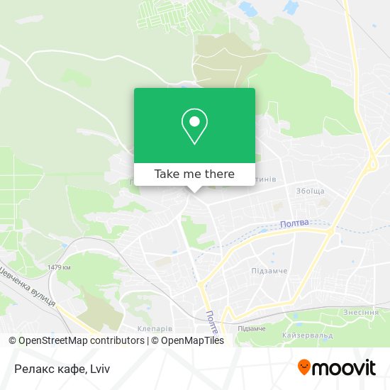 Релакс кафе map