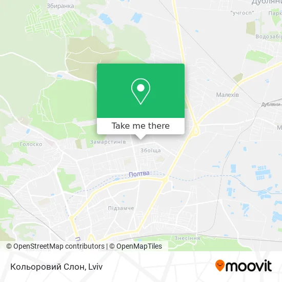 Кольоровий Слон map