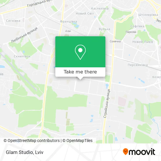 Карта Glam Studio