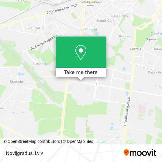 Карта Novijgradus