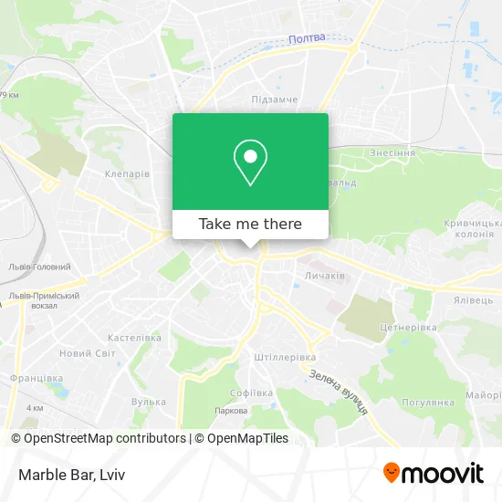 Карта Marble Bar