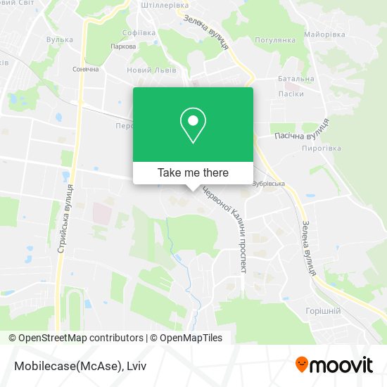 Mobilecase(McAse) map