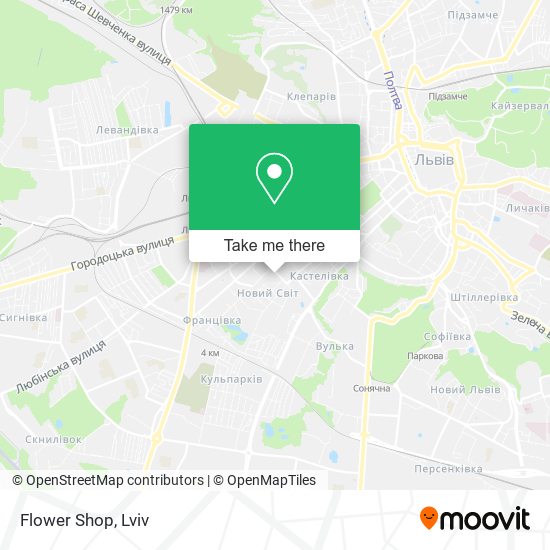 Flower Shop map