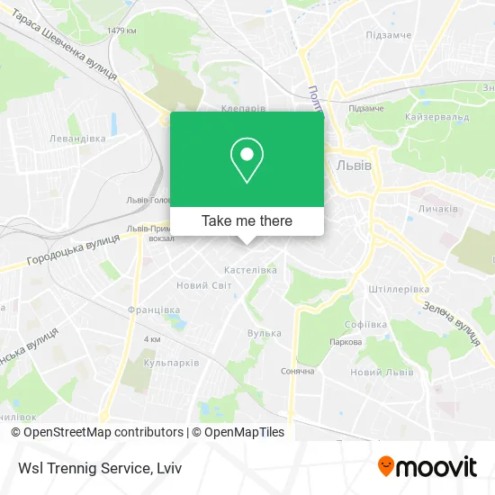 Карта Wsl Trennig Service