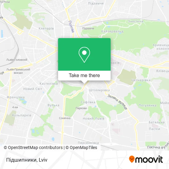 Карта Підшипники