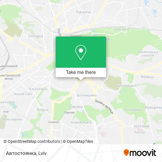 Автостоянка map