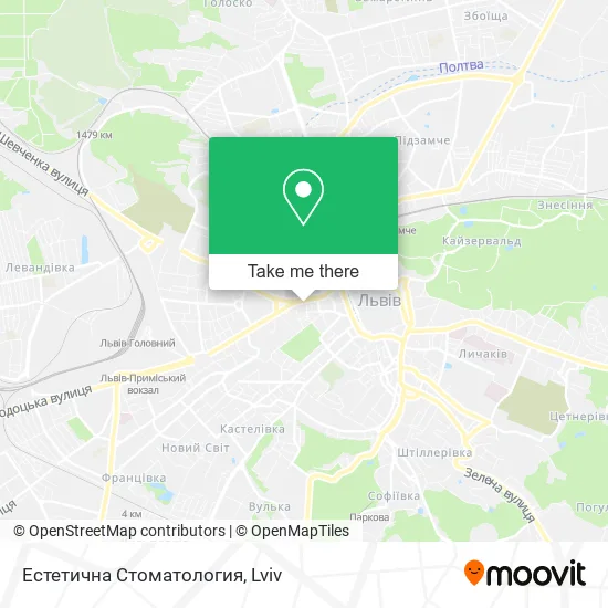 Карта Естетична Стоматология