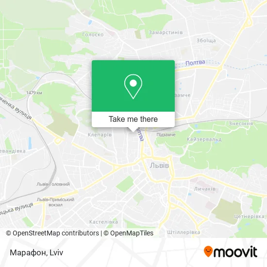 Карта Марафон