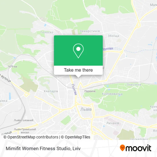 Карта Mimifit Women Fitness Studio