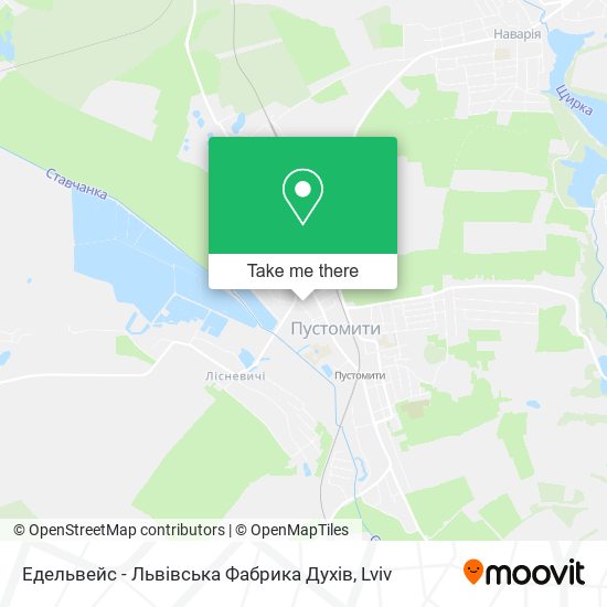 Едельвейс - Львівська Фабрика Духів map