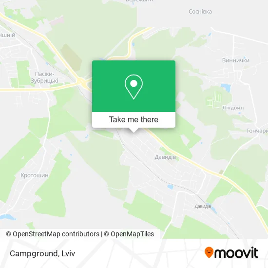 Карта Campground