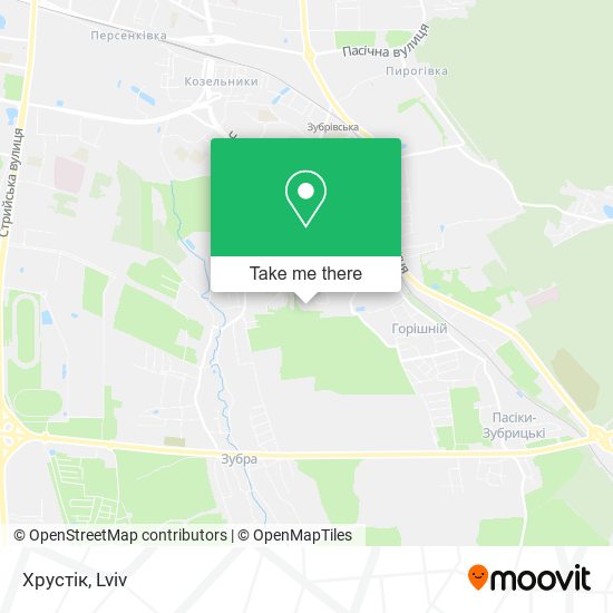 Хрустік map