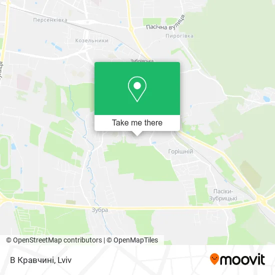 Карта В Кравчині